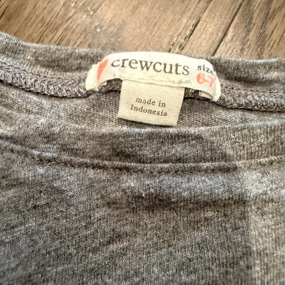 Crewcuts Gray Short Sleeve Tee with Heart - Picture 3 of 3